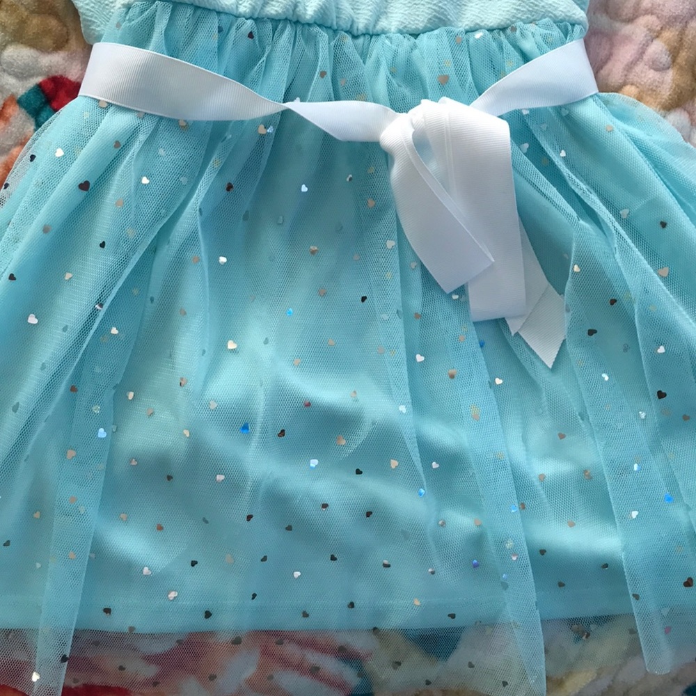 Light blue spring dress - Picture 2 of 4